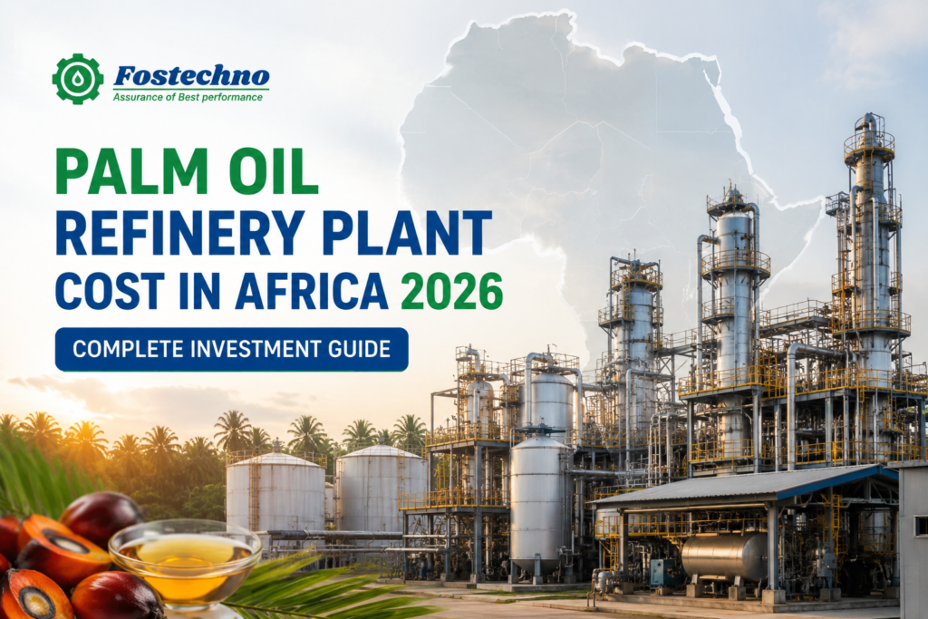 Palm Oil Refinery Plant Cost in Africa 2026: Complete Investment Guide