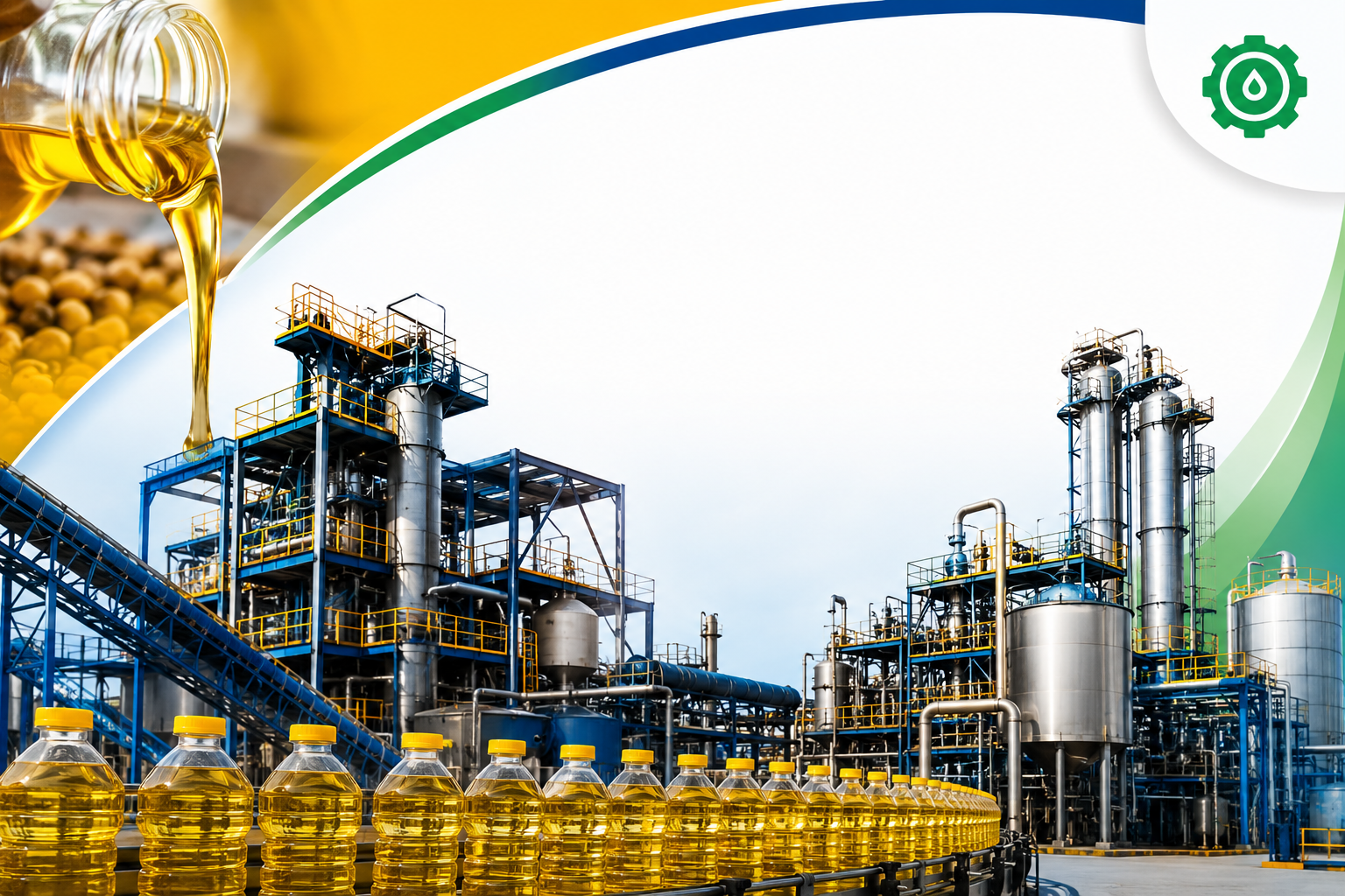 edible oil processing plant
