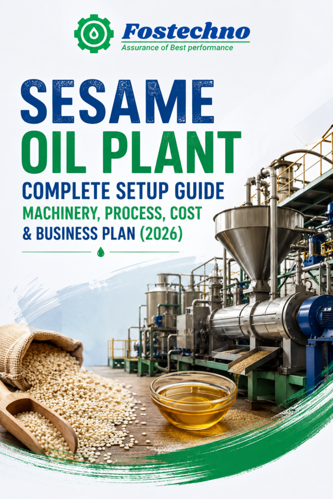Sesame Oil Plant