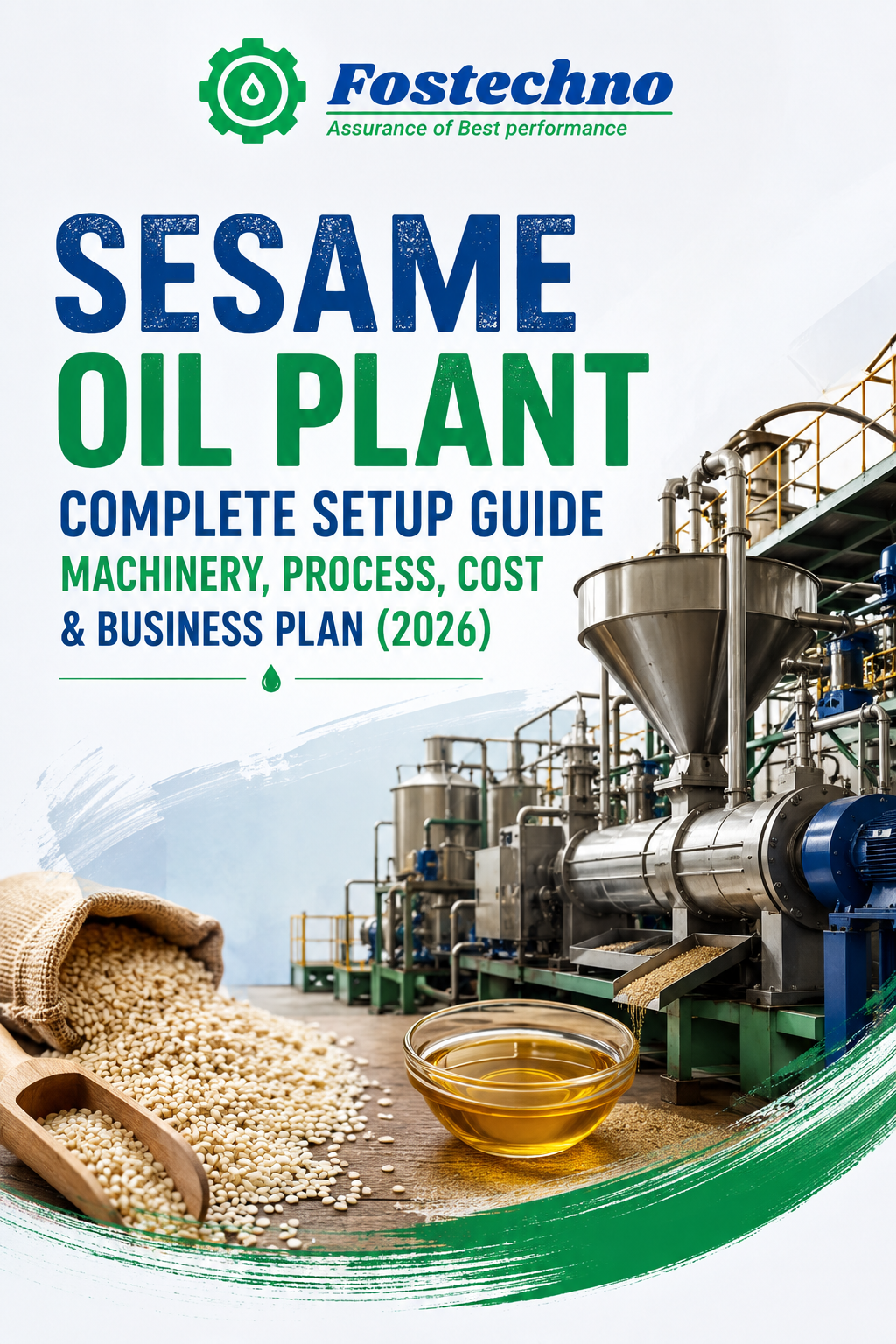 Sesame Oil Plant