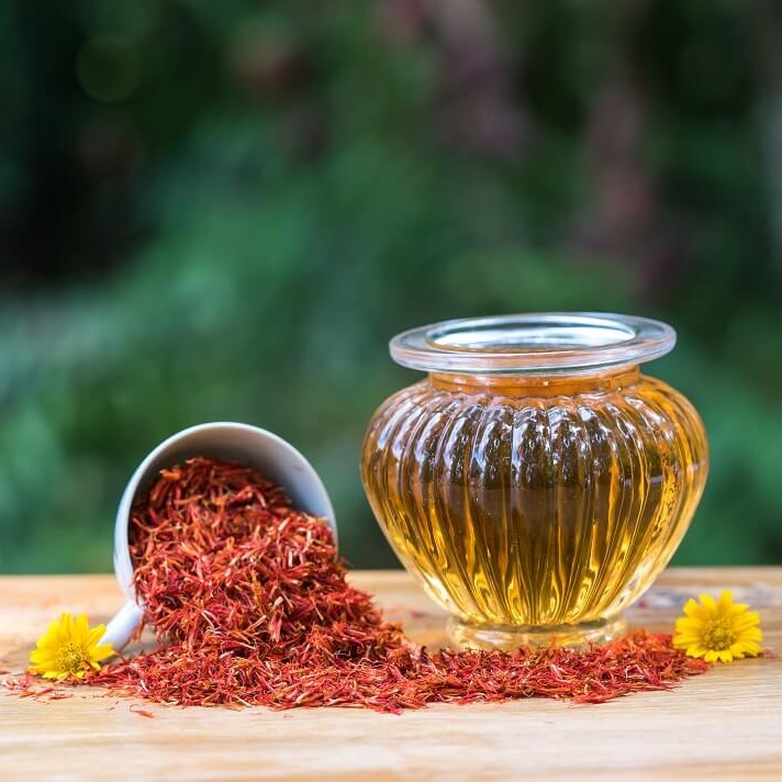Safflower Oil Plant 
