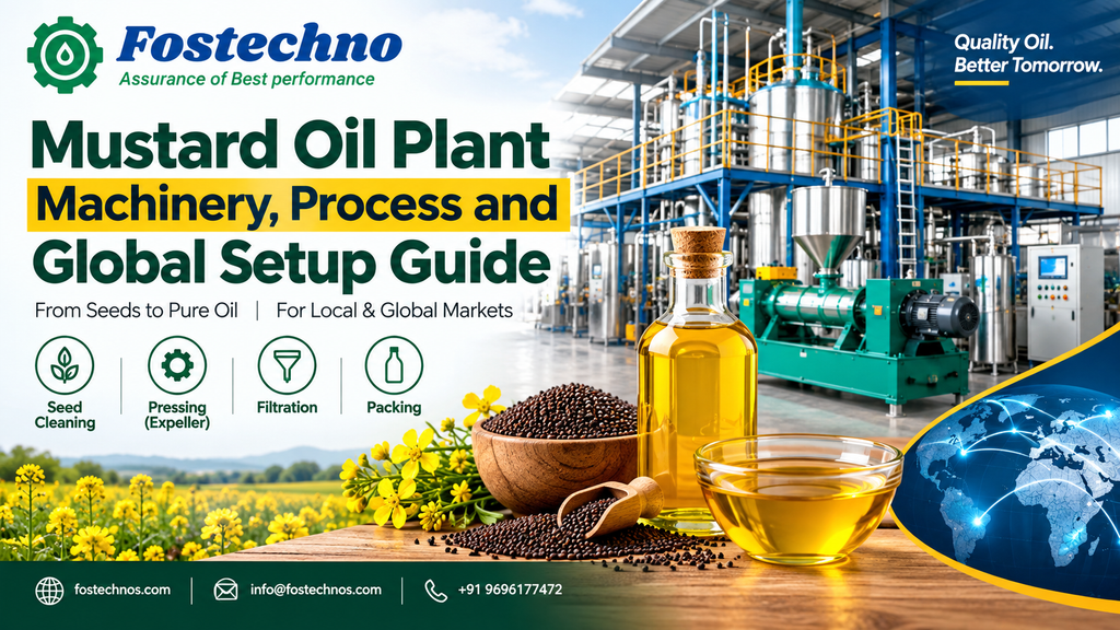 Mustard oil plant 
