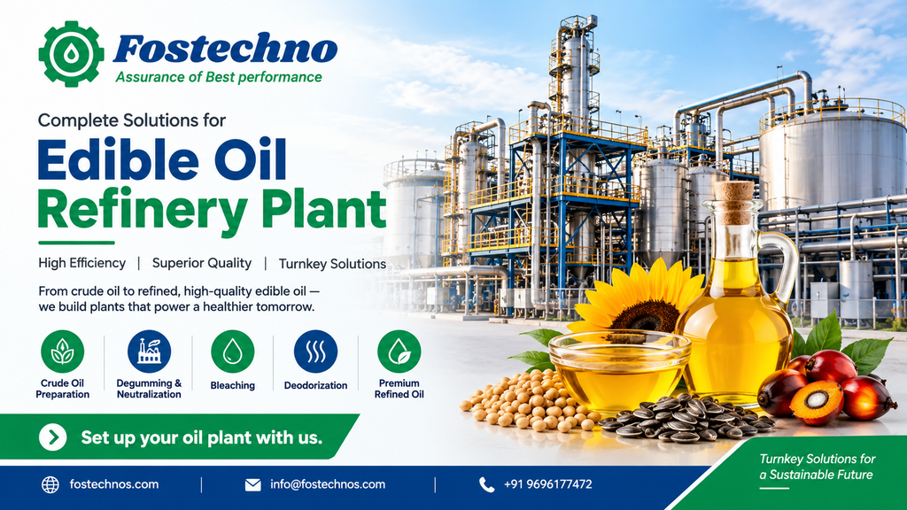 Edible Oil Refinery Plant
