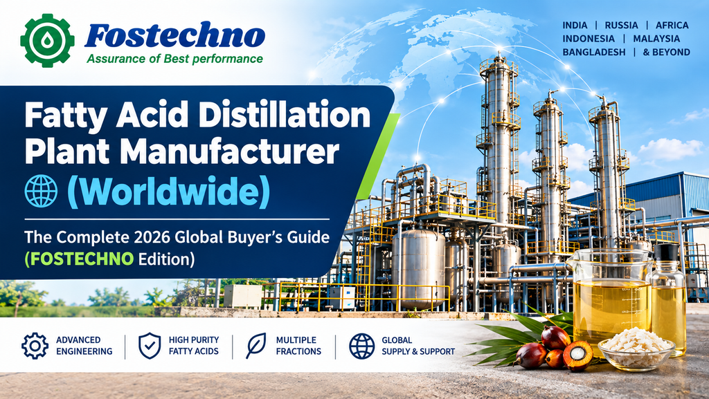 Fatty Acid Distillation Plant Manufacturer