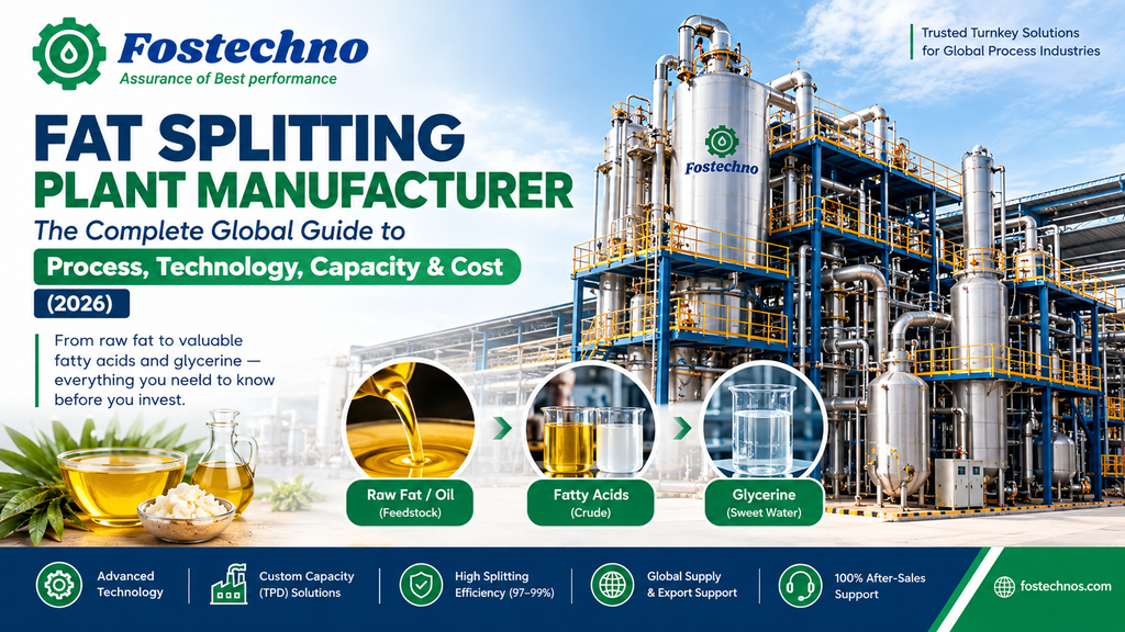 fat splitting plant manufacturer