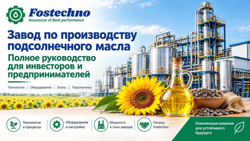 завод по производству подсолнечного масла