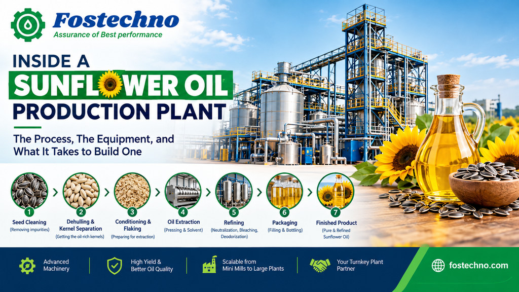 Sunflower Oil Production Plant